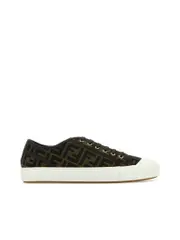 Fendi Domino Tessuto Jacquard Sneakers