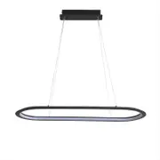 Oriel Lighting Ovale CTS LED Pendant Light Black