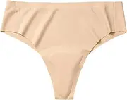 [Generic] Camel Toe Cover Thongs for Women - G-String, Seamless Design, Basic Fit, Machine Washable, Comfortable Underwear