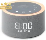Sound Machine Alarm Clock, D1+ White Noise, 29 Soothing Sounds, Night Light