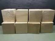 2" x 2" x 2" Basswood Carving Wood Blocks Craft Lumber *KILN DRIED* BUY IN BULK