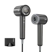 Brushless Ionic Hair Dryer with LED Display Intelligent Thermal-Control and N...