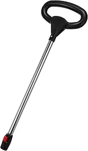 Abaodam Infant Push Car Handle Replacement Stroller Push Rod Easy Install Remove Comfortable for Parents