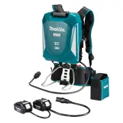 Makita PDC1500A02 - Direct Connection Portable Backpack Power Supply + 18Vx2 Adaptor