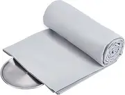 PH PandaHall 1.5x2m/ 6.6x4.8 ft Anti Tarnish Silver Cloth Grey Anti Tarnish Cloth Luxury Silver Polishing Cloth Jewelry Cleaning Cloth Polishing Cloth for Silverware Flatware Storage