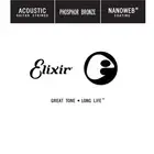Elixir 14126 Nanoweb Single .026 Phosphor Bronze Guitar String