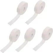 CRILSTYLEO Eyelash Extension Tape Breathable Foam Eye Pads Lash Extension Supplies Comfortable -friendly Cuttable for Length 5 Rolls