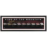 Peter Brock King Of The Mountain Print Framed