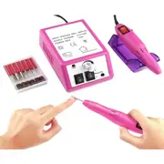 Electric Nail Drill Professional Manicure Machine Buffer For Acrylic Nails Portable Polisher File Manicure & Pedicure Tools & Kits