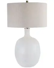 Uttermost out Mottled Glass Table Lamp