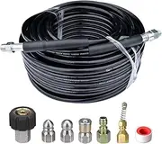 High Pressure Washer Hose with Quick Connector for Outdoor Kitchens Plumbing