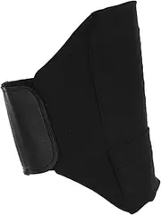 IWOWHERO Black Sports Running Phone Leg Bag Elastic Calf Pouch with Hook and Loop Closure for Secure Storage Lightweight Breathable and Shake Phone Holder for Outdoor