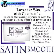 Satin Smooth Lavender Soft Wax with Chamomile (Strip) 400g (14 oz) Can