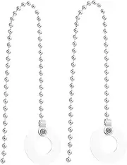 Mikinona Cymbal Sizzle Accessory Drum Set Sustain Chain Alloy Cymbal Chain with Mount for Extended Resonance Sophisticated Look