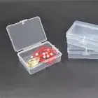 Plastic Flip Lid Storage Box With Lid Storage Organizer Case