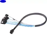 MINI SAS HD SFF-8643 to 4 Port SATA 7P Cable For server