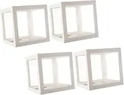 Ciieeo 4Pcs Birthday Party Balloon Boxes for Decorations Empty Balloon Cases for Weddings and Celebrations Easy to Assemble and Stackable Decor for Festive Events