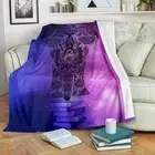 Elephant Blanket Throw Fleece Cozy Couch Sofa Plush Safari Bedding Gift