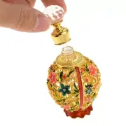 10ml Flat Flower Perfume Bottle Refillable Aftershave/Cleansing Oil Container