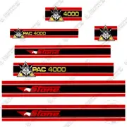 Fits Stone Wolfpac 4000 Vibratory Roller Decal Kit - Custom Decal Kit