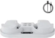 VR Charger Station, Non-Slip VR Charging Dock with LED Indicator and 4 Type-C Magnetic Clasp Space Saving Portable VR Charger Stand Compatible with PS VR2 Controller