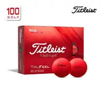 在飛比找ETMall東森購物網優惠-Titleist 泰特利斯 TruFeel 高爾夫球 非常柔