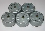 5 X RF-500 Electric DC Motor - 1.5 to 12 VDC - Solar Motor - RF-500TB-12560