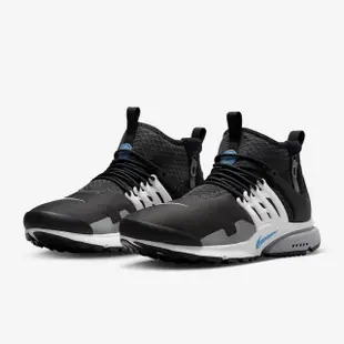 【NIKE 耐吉】休閒鞋 魚骨鞋 NIKE AIR PRESTO MID UTILITY 男鞋 黑白(DC8751002)