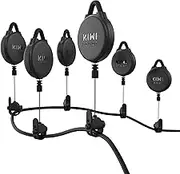 KIWI Design VR Cable Management - 6 Packs Pulley System for Quest/Rift S/Valve Index/HTC Vive/Vive Pro/HP Reverb G2/PSVR Accessories, Compatible With Quest 2 Link Cable
