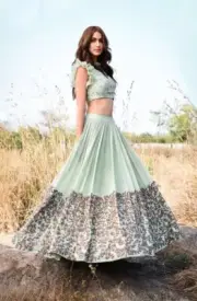 Pakistani Choli Lahenga Bridal Dupatta Indian Wedding Wear Party New Lehenga Her
