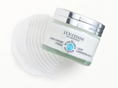 L'Occitane 5% Shea Butter Light Comforting Cream 3.4 oz NIB