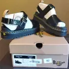 NEW Dr Martens Vegan Voss Womens size 11 shoes black slingback comfort sandals