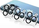 Tempered Glass Screen Rear Camera Lens Protector for Apple iPhone 13 12 Pro Max