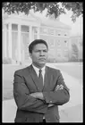 Dr. Nathan Hare, professor Howard University, half-length portrait, standing,
