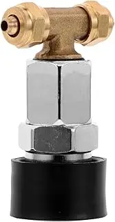 ULTECHNOVO Truck Cab Three Way Air Tube Conversion Connector Quick Connect Fitting for Efficient Takeoff Versatile Plastic Pipe Adapter for Air Tubes Easy Installation for Various