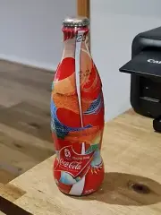 2008 Beijing Olympics Limited Edition Coke Glass Bottle. Coca Cola