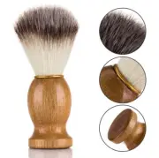Men’s Beard & Mustache Brush – Nylon Boar Bristle Wet Shaving Grooming Tool