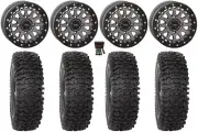 System 3 SB-6 15" Wheels Gm (6+1) 32" RC500S Sticky Tires Can-Am Defender