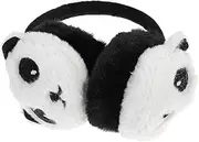 NIYANGLE Cartoon Panda Earmuffs for Plush Winter Ear Warmers Comfortable Ear Protectors for Boys and Stylish and Durable for Outdoor Use