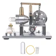 Educational Stirling Engine Model Science Toy Gift Tools with Alcohol Burner B