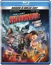 The Last Sharknado: It's About Time! (Blu-ray) Ian Ziering, Tara Reid NEW