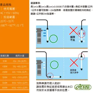 【ISTA 伊士達】電子防爆控溫器 50W NEW 世界首創-獨立雙控溫器(防空燒防爆玻璃設計)