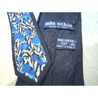 在飛比找蝦皮購物優惠-台北自售:義大利製mila schon 精品時尚雅痞領帶2