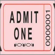 PINK SINGLE TICKET ROLLS, size