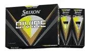 Dunlop Golf Balls SRIXON Z-STAR DIVIDE 2023 Model 1 Dozen (12 pieces) Yellow/Whi