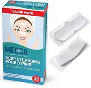 MEDca Deep Cleansing Nose Pore Strips, 24 Count