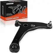 Front Right Side Lower Control Arm, with Ball Joint & Bushing, Compatible with Mitsubishi Lancer 2002-2007, No Turbo