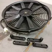 1970 Chevrolet G10 Van 14 Inch Performance Radiator Fan slim ultra cooling (for: Chevrolet)
