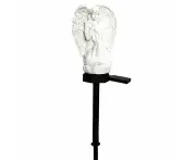 LX Solar Outdoor Waterproof Courtyard Stake Light White Angel