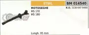 11306479400 Hose For Pump Oil Chainsaw Stihl MS170 MS180